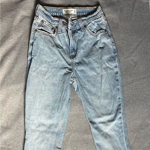 Abercrombie light wash jeans